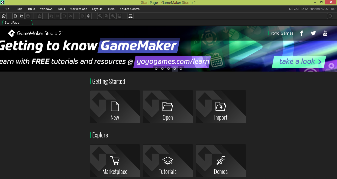 Game Maker Studio 2.3 -    